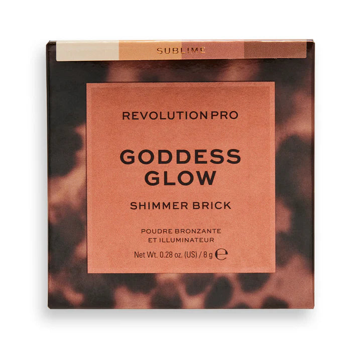 Revolution Goddess Glow Shimmer Brick Sublime - Bronzer Makeup