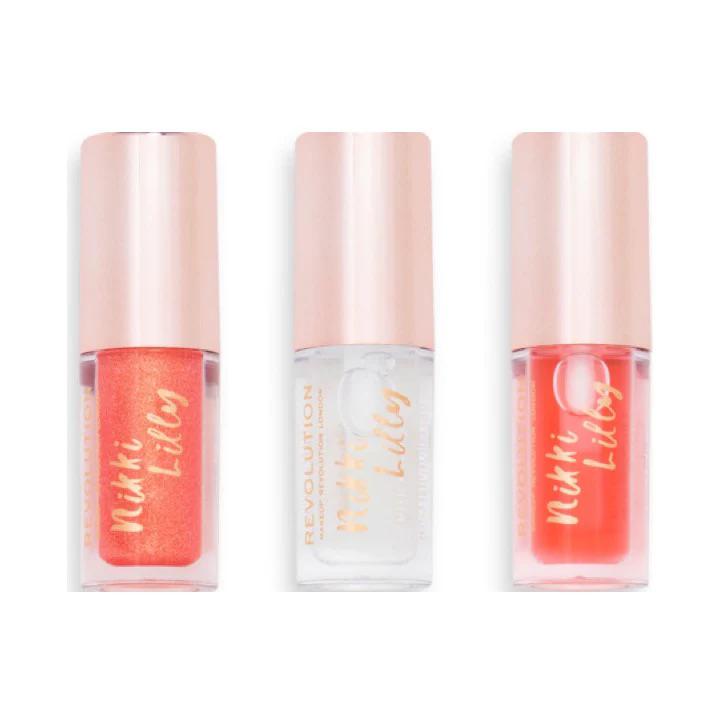 Revolution X Nikki Lilli Lip Oil Set