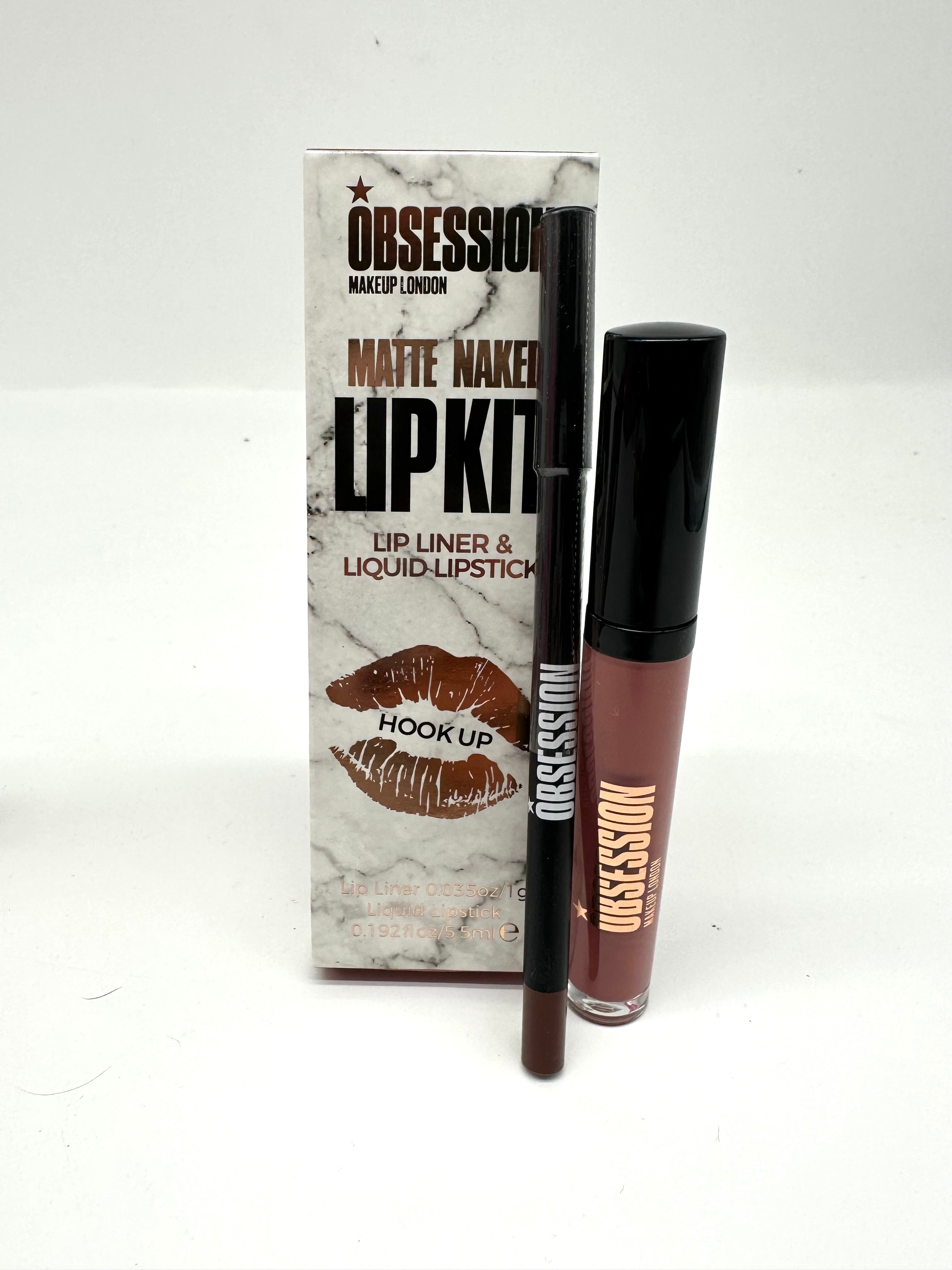 Makeup Obsession Matte Naked Lip Kit - Hook Up