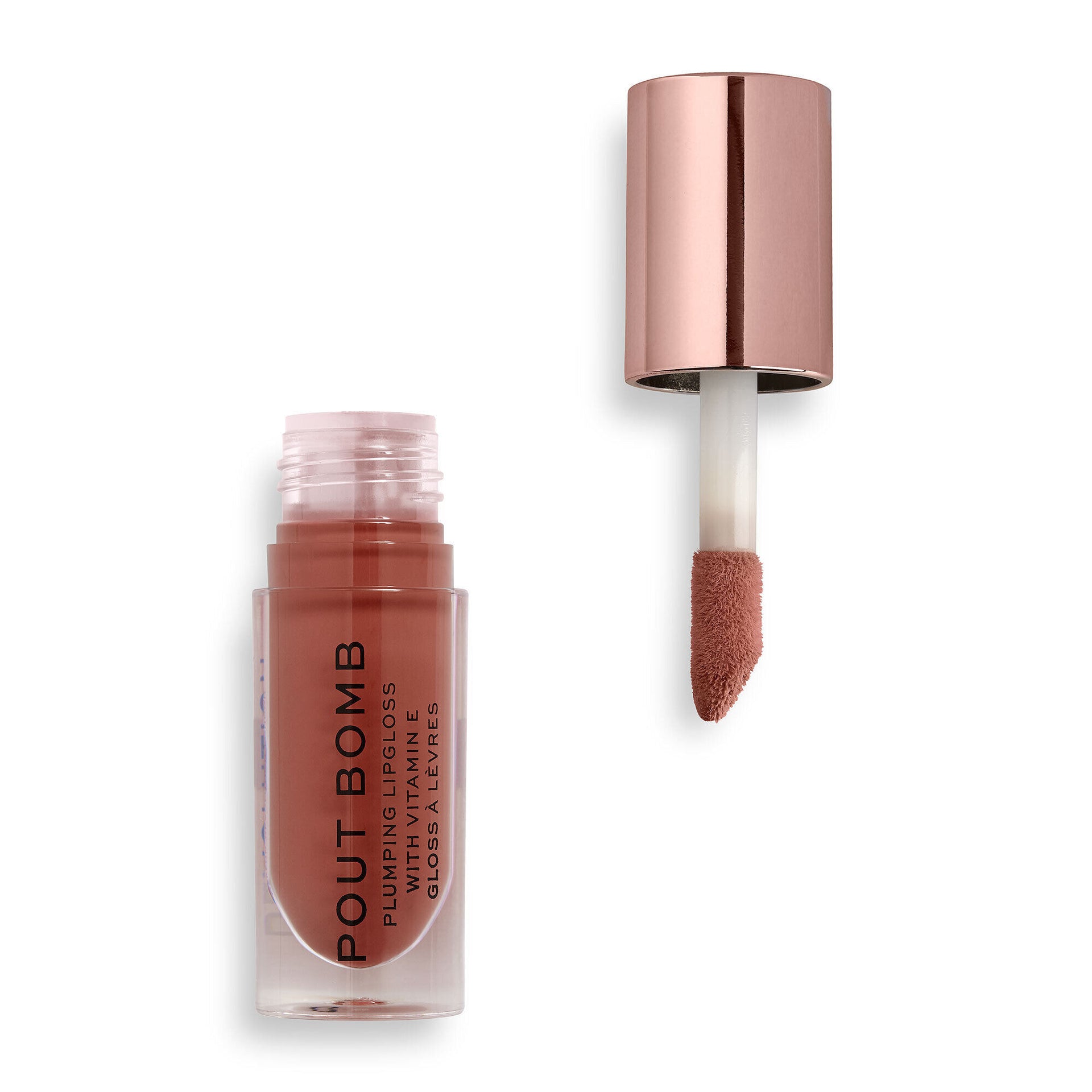 Revolution Pout Bomb Plumping Lip Gloss With Vitamin E - Sugar