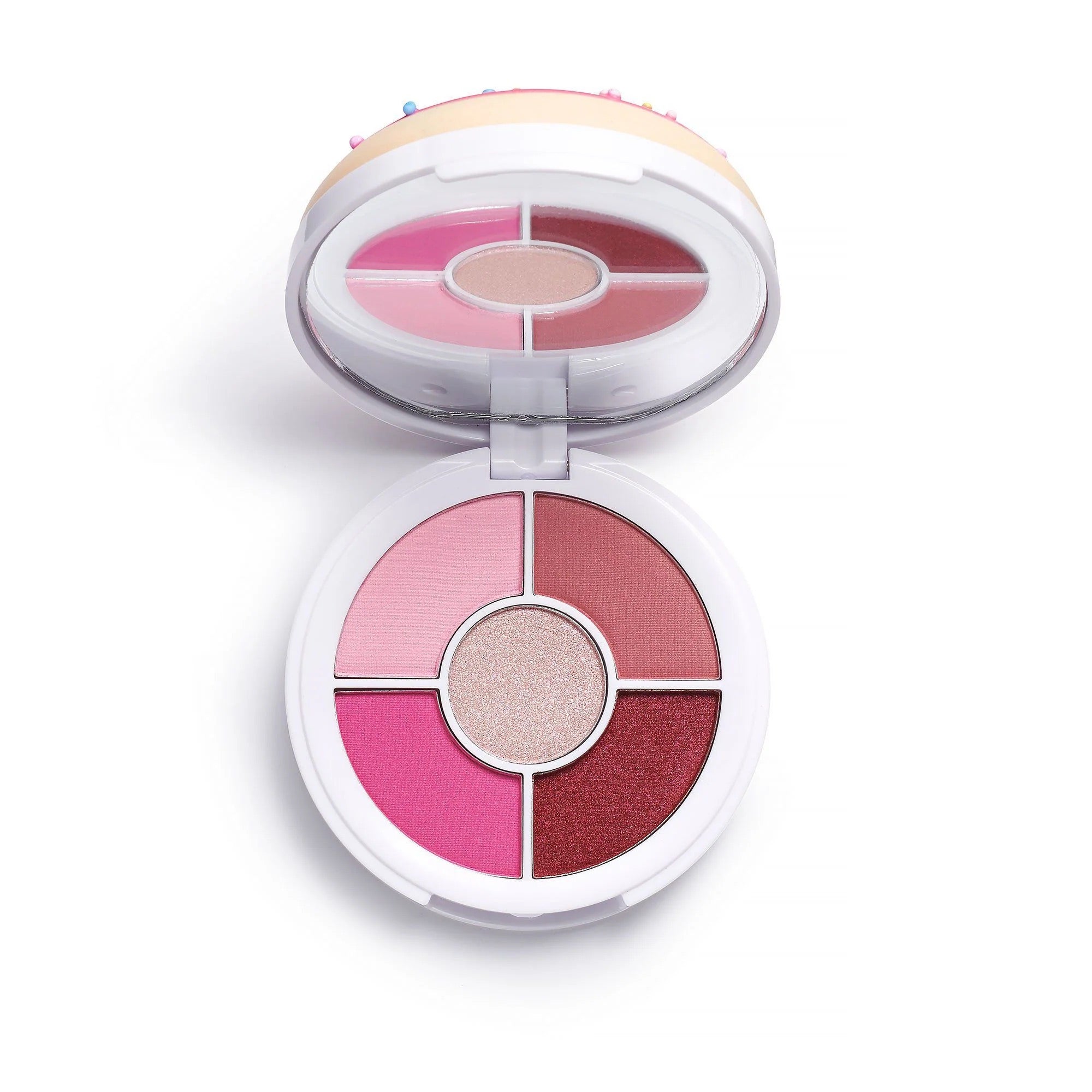 I Heart Revolution Raspberry Icing Donut Eyeshadow Palette