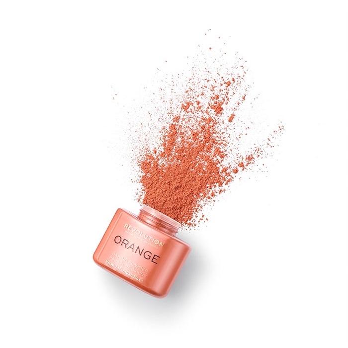 Makeup Revolution Loose Baking Powder- Shades Orange and Peach Cosmetic