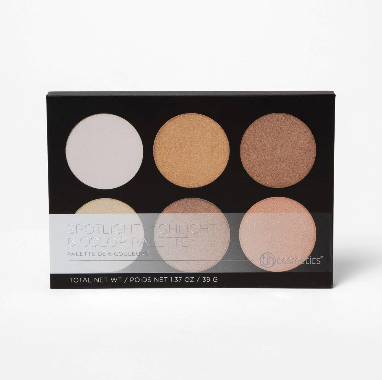 BH Cosmetics Spotlight Highlight 6 Colour Palette