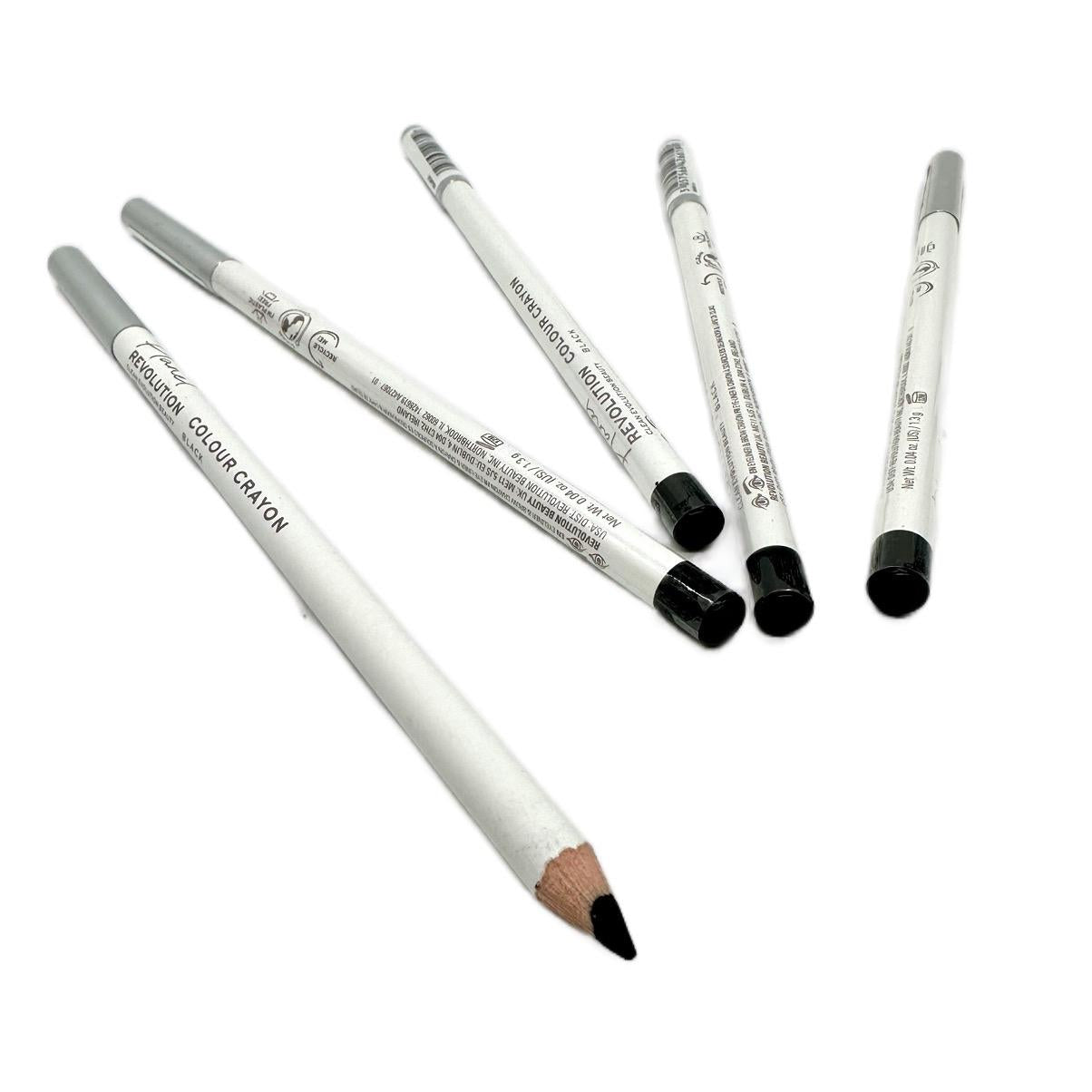 Planet Revolution Multi Use Colour Crayon Black Makeup Cosmetic Eyeliner Lipliner Brow