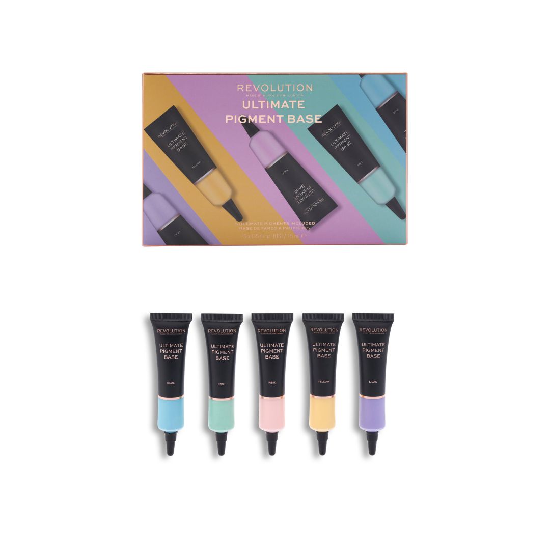 Revolution Ultimate Pigment Base Set of 5 - Cosmetic