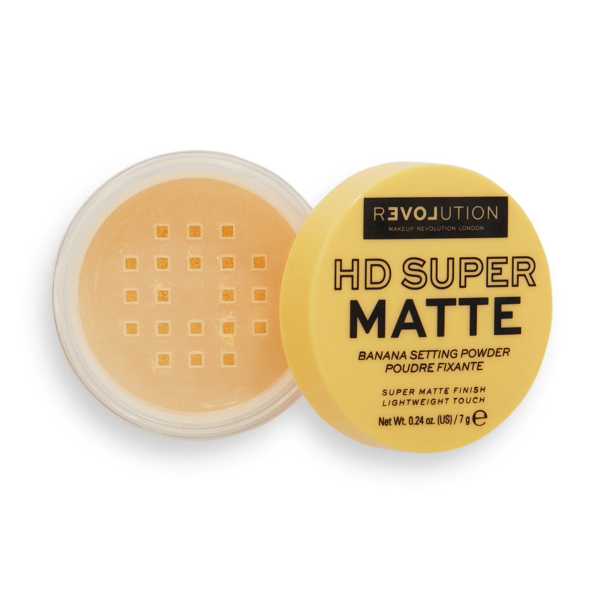 Relove by Revolution HD Super Matte Banana Setting Powder