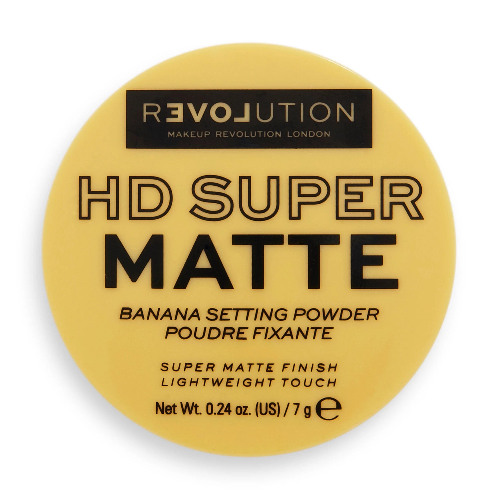 Relove by Revolution HD Super Matte Banana Setting Powder