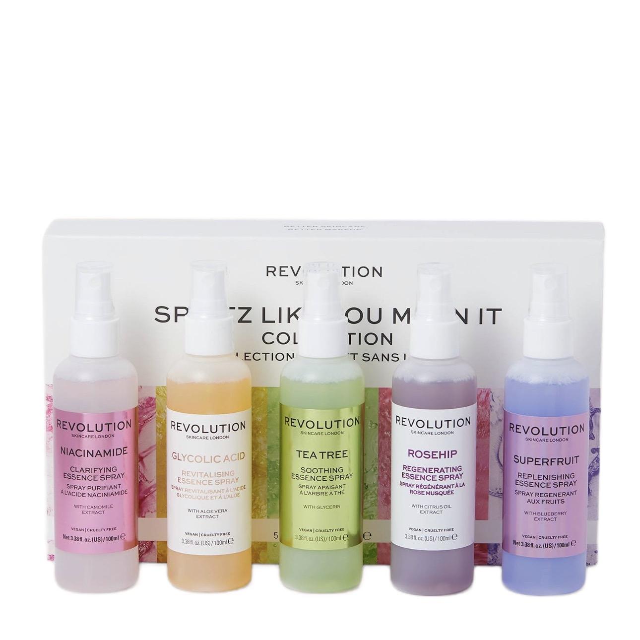 Revolution Spritz Like You Mean It Collection - Skincare Soothing Gift