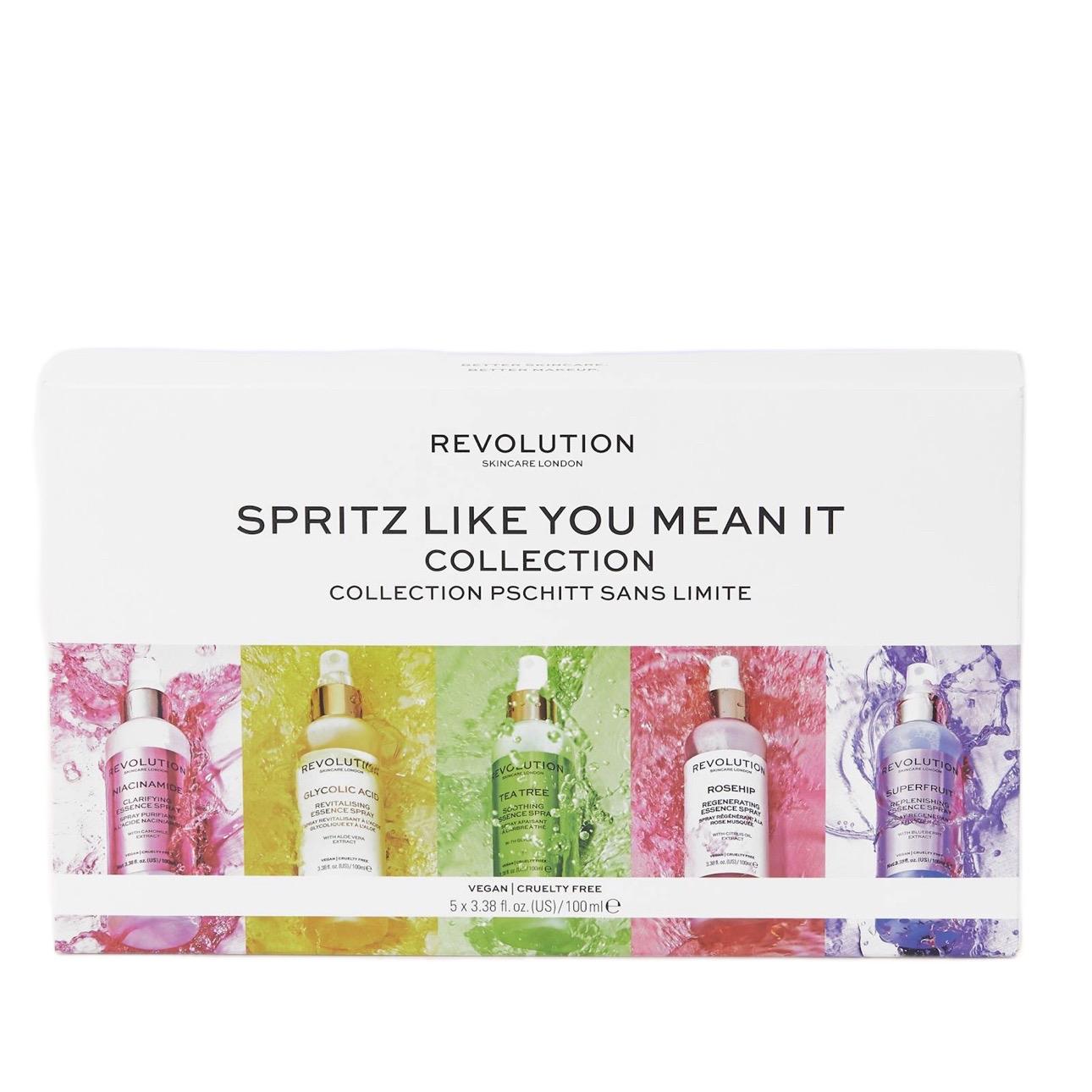 Revolution Spritz Like You Mean It Collection - Skincare Soothing Gift