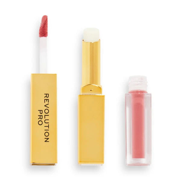 Revolution Pro Supreme Stay Lip Duo Lip Colour & Balm Tease