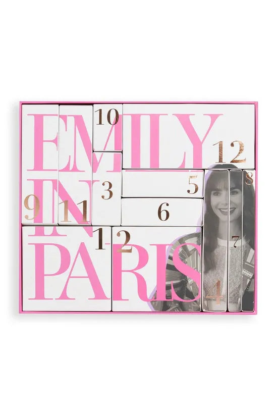 Revolution X Emily In Paris 12 Days 12 Jours De Paris Advent Calender Makeup Gift Set