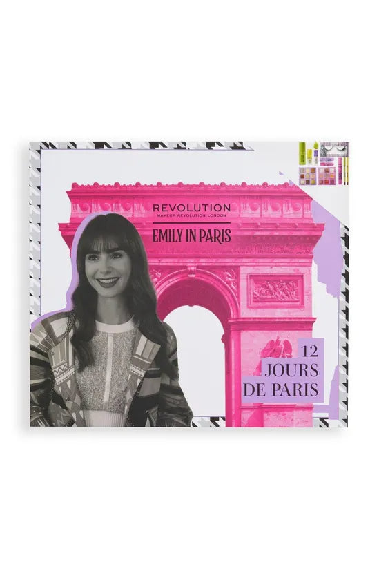 Revolution X Emily In Paris 12 Days 12 Jours De Paris Advent Calender Makeup Gift Set